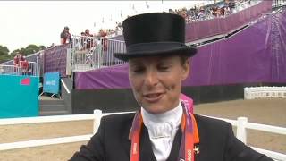 JO 2012  Interview de Adelinde Cornelissen après la RLM  Equidia Life [upl. by Zsazsa]