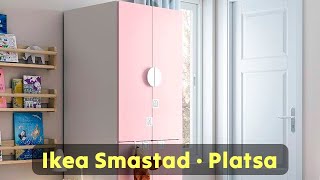 Ikea Smastad  Platsa  Armario infantil para guardar la ropa [upl. by Chester]