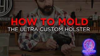 How to Properly Mold the 1791 Gunleather Ultra Custom Holster2020 Guns amp Ammo holster of the year [upl. by Roswald]