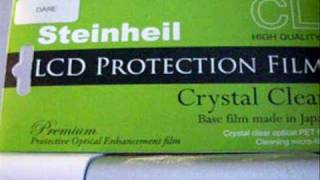 Steinheil LCD Protection Film for LG Dare Review [upl. by Keung157]