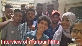 Fun interview with Team Maripur films [upl. by Nadbus]