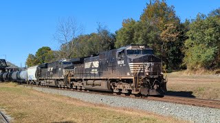 Thursday Afternoon on the NS Lehigh Line with an LHF Leader [upl. by Yliak]