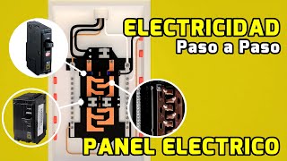 ELECTRICIDAD PARA PRINCIPIANTES Panel Distribución Electrico  Paso a Paso [upl. by Nnyliak]