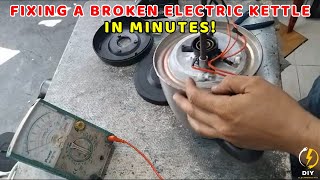 Fixing a Broken Electric Kettle in Minutes [upl. by Aralk]