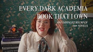 Hard Launching Dark Academia Season With 50 Campus Novels  Fantasy Thrillers Classics LitFic [upl. by Ennayr458]