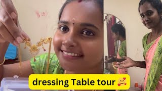 நீங்க ரொம்பநாள் கேட்டா jewellary Tour 🥰 dressing Table Tour 🦋 durgagandhi [upl. by Salisbury]