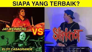 REACTION ELOY CASAGRANDE VS JAY WEINBERG  SLIPKNOT DRUMMER [upl. by Jempty]