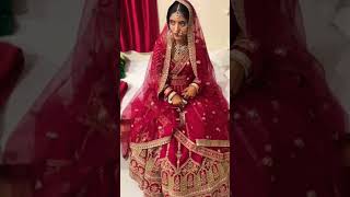 लक्ष्मी जीbeautiful bride sabyasachi lehngagrand wedding लाइक subscribe💫🥰 [upl. by Maurreen]