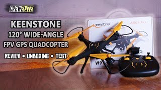 Keenstone  GPS FPV Drone W 1300mAh Battery amp 15mins Fly Time  Drone For Beginners REVIEW [upl. by Hailat]