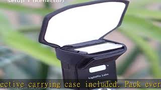 Flash Diffuser Kit by LightPix Labs for FlashQ Q20  Q20II  X20 Camera Flash [upl. by Eilahtan306]