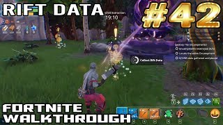 Fortnite Walkthrough 42  SEE Yourself Out  Plankerton  Rift Data [upl. by Elehcim]