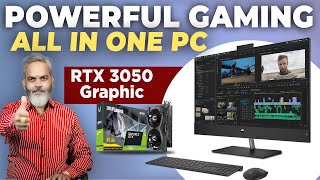 Best Gaming All in One PC  HP Pavilion AIO PC 13th Gen 32 inch QHD Display with RTX 3050 Graphic [upl. by Calloway80]