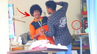 Tailor Shop Prank 😂 Dresses Prank  Tamil Prank  Orange Mittai  Funny video [upl. by Shere]