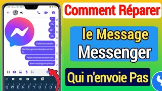 Comment réparer le message Messenger qui nenvoie pas de problème 2022 [upl. by O'Doneven]