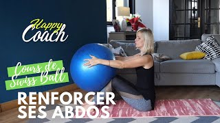 Comment renforcer ses abdominaux avec un Swiss Ball  Happy Coach [upl. by Nalor]