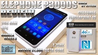 Elephone P3000S REVIEW amp UNBOXING HD 4G NFC Gorilla Glass Octacore 2GB16GB 3150mAh Battery [upl. by Janeen]