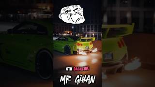 GTR vs Lamborghini vs Supra mk5 backfire🗿💀💵gtrlamborghini vssupramk5backfireyoutubeshorts [upl. by Astiram]