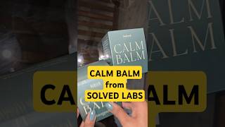 Calm Balm from Solved Labs cleanser cleansingbalm makeupremover cleansing skincareroutine [upl. by Millhon]