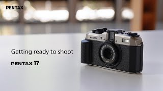 Getting ready to shoot with PENTAX 17 [upl. by Kisung]