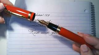 Jinhao159 Fountain Pen handwriting [upl. by Inga636]