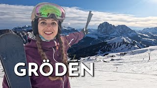 Grandiose Skirunde in Südtirol Legendäre Abfahrten in Gröden [upl. by Okoy]