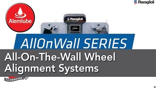 Alemlube Automotive Premium AllOnWall Wheel Alignment Systems by Ravaglioli [upl. by Aciretal]