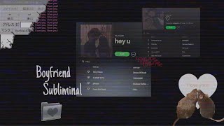 Boyfriend Subliminal Silent Version [upl. by Secnirp570]