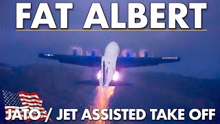 JATO Jet Assisted Take Off C130 “Fat Albert” US Navy Blue Angels  Pure Sound [upl. by Eeruhs]