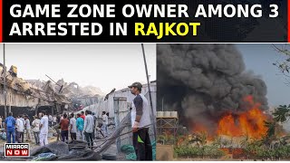 Gujarats Rajkot Fire News Several Kids Feared Dead  Owner Of The Game Zone Arrested  Latest News [upl. by Zenger]