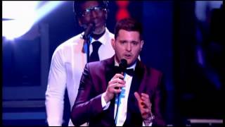 Michael Bublé  Whos Lovin You Live The Voice UK Final [upl. by Razal162]