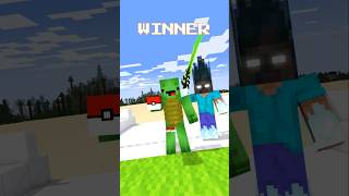 Mikey Ultimate Herobrine Vs Technoblade Entity minecraft minecraftshorts [upl. by Moon921]