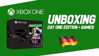 XBOX One Unboxing Day One Edition DeutschGerman [upl. by Roxana]