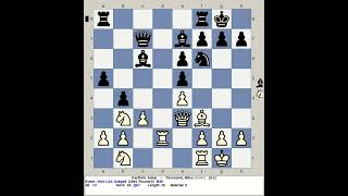 Karthick Sekar vs Perunovic Milos  World Chess U10 1994 Szeged Hungary [upl. by Yklam]