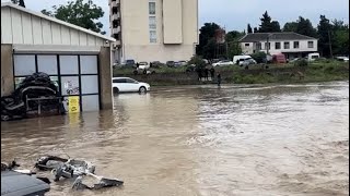 Marneuli Dmanisi Bolnisini sel vurdu [upl. by Jodee]