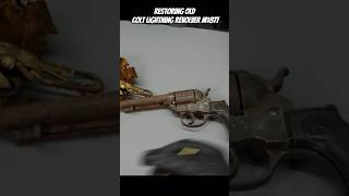 Restoring old Colt Lightning Revolver M1877 restoration fypシ゚viral [upl. by Marjana]