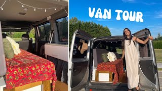 VAN TOUR  Conoce mi mini furgo Camper Fiat Doblò [upl. by Boyden]