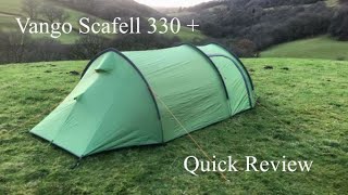 Vango Scafell 300 Review Windy Wales [upl. by Alane751]