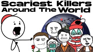 Scariest Serial Killers From Around The World [upl. by Isola]