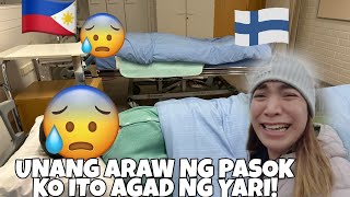 UNANG ARAW NG AKING SCHOOL ITO AGAD NG YARI GRABE ANG KABA KO😥PINAY LIFE IN FINLAND❤️🇵🇭 [upl. by Giliana]