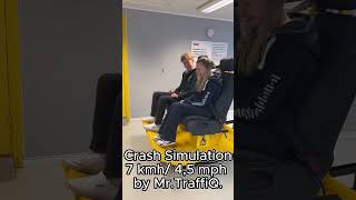 Crash Simulation 7 kmh 45 mph by MrTraffiQ For educational purposes only [upl. by Inal586]