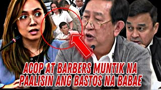 ACOP AT BARBERS MUNTIK NA PAALISIN ISANG DDS SUPPORTER  NAG BIDA SA QUAD COMMITTEE [upl. by Naimed386]