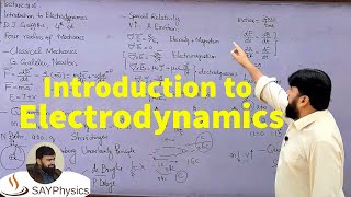 L11 The Realms of Mechanics  Introduction to Electrodynamics  DJ Griffiths [upl. by Ritch]