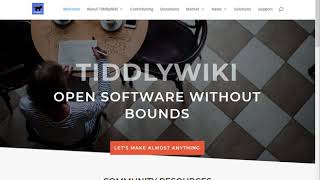 Intro to TiddlyWiki [upl. by Nunnery]