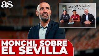 MONCHI habla SOBRE EL SEVILLA quotLos últimos años del SEVILLA han sido DUROSquot [upl. by Seem361]