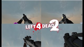 Left 4 Dead 2 Weapon Showcase  DEHR All Weapons review [upl. by Eitsyrk544]