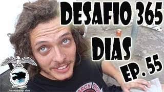 Desafio 365 Dias EP 55  0405  SKATE CHURRAS [upl. by Yarvis]