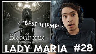 Gamer and Pianist Reacts to LADY MARIA OF THE ASTRAL CLOCKTOWER from Bloodborne OST [upl. by Luahs]