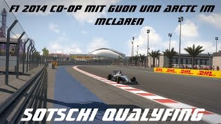 Formel 1 2014  CoOP  RusslandSotschi  Qualifying 46 [upl. by Towroy]