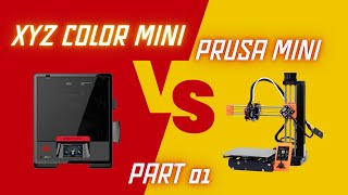 3D  TISKÁRNA XYZ COLOR MINI vs PRUSA MINI  12 [upl. by Nireves]