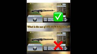 What is the use of stealth perk in codm TNPCG Beginners series CODM part 3 [upl. by Ardnoyek]